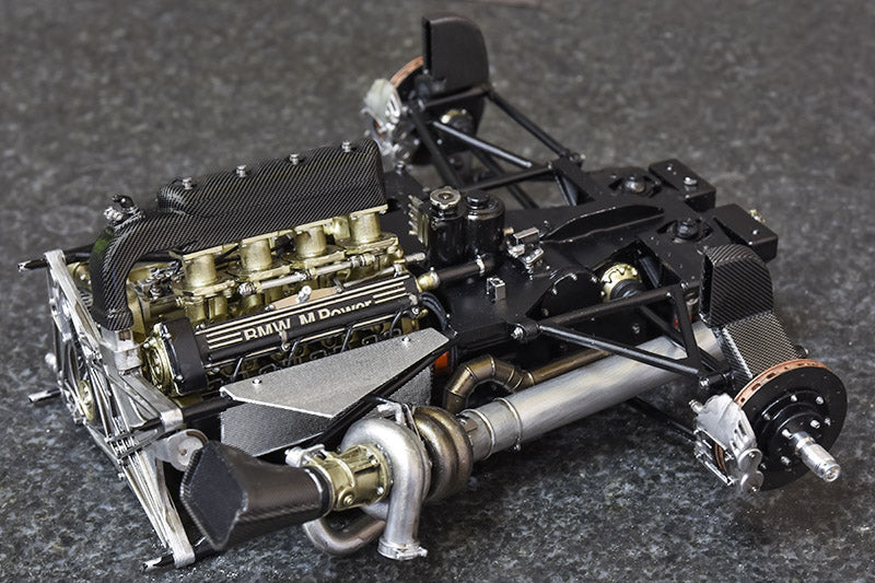 K855 Model Factory Hiro 1:12 BT55 1986 Rd.4 Monaco GP #7 Riccardo Patrese / #8 Elio de Angelis Fulldetail Kit