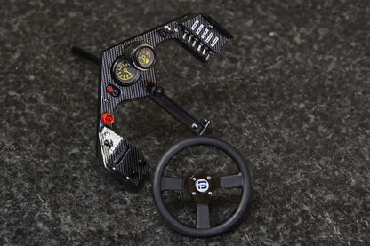 K855 Model Factory Hiro 1:12 BT55 1986 Rd.4 Monaco GP #7 Riccardo Patrese / #8 Elio de Angelis Fulldetail Kit