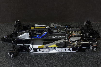 K855 Model Factory Hiro 1:12 BT55 1986 Rd.4 Monaco GP #7 Riccardo Patrese / #8 Elio de Angelis Fulldetail Kit