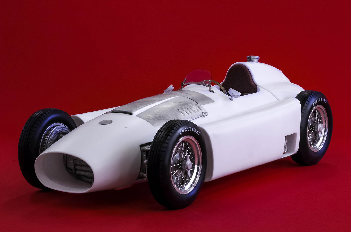 [Back-order] Model Factory HIRO K580 1:12 D50 Ver.A 1956 Rd.2 Monaco GP #20 J.M.Fangio / E.Castellotti #24 L.Musso Fulldetail Kit