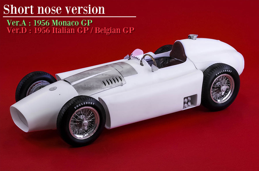 [ Back-order ] Model Factory HIRO K582 1:12 D50 Ver.C 1956 Rd.7 German GP #1 J.M.Fangio #2 P.Collins Fulldetail Kit