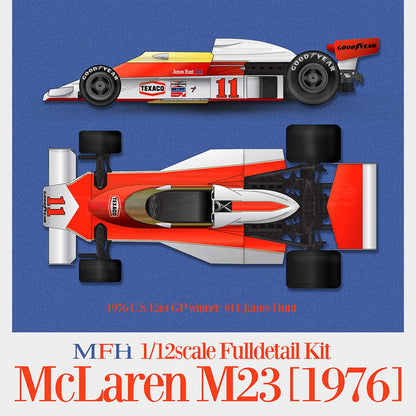 K859 Model Factory Hiro 1:12 McLaren M23 [1976] Ver.B 1976 Rd.16 F1 World Championship in Japan #11 James Hunt