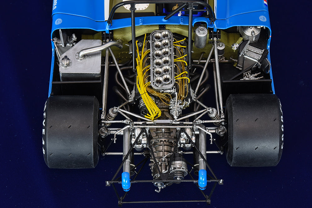 K853 1:12 Model Factory Hiro MS670B LM 1973 Le Mans 24h race winner #11 H.Pescarolo / G.Larrousse #12 J-P.Jabouille / J-P.Jaussaud #10 F.Cevert / J-P.Beltoise Fulldetail Kit