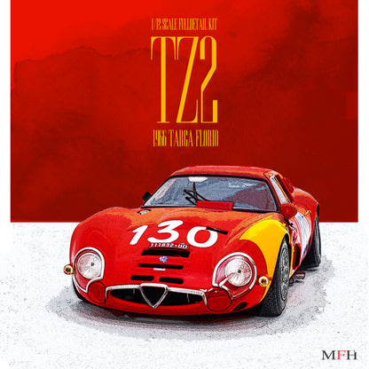 K850 1:12 Model Factory Hiro TZ2 Ver.B 1966 Nurburgring 1000km / 1966 Sebring 12hours Fulldetail Kit