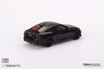 [ Back-order ] TSM TSM430775 1:43 BMW M4 CSL Black Sapphire LHD model car