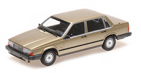[ Back-order ] MINICHAMPS 155171700 1:18 Volvo 740 GL 1986 Gold model car
