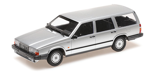 [ Back-order ] MINICHAMPS 155171772 1:18 Volvo 740 GL Brake 1986 White model car