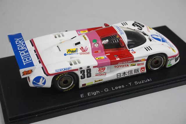 1:43 Spark S2351 Toyota 85C Le Mans 1985 #38 E. Elige / G. Riis / Toshio Suzuki