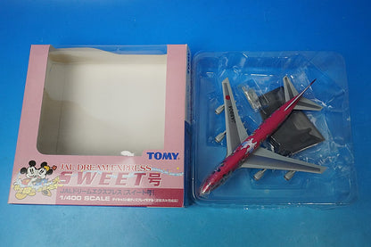 1:400 B747-400D JAL Dream Express Suite JA8904 TMH-47515-4000 TOMY airplane model