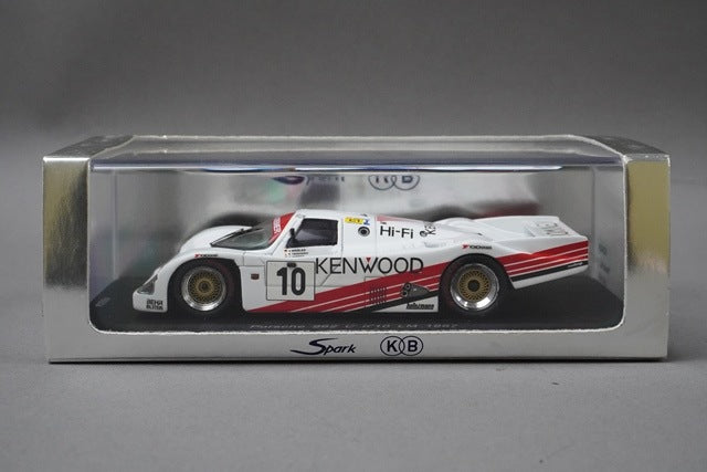 1:43 SPARK KBS024 Porsche 962 Le Mans 1987 #10 model car