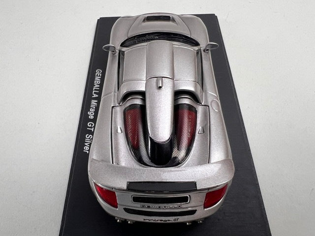 1:43 Spark KBS032 Gemballa Mirage GT Silver