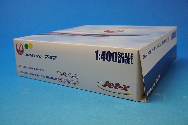 1:400 B747-200F JAL Cargo JA8123 JA002 Jet-x airplane model