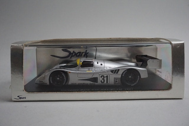 1:43 Spark S1251 Mercedes-Benz C11 Le Mans 5th 1991 #31 model car