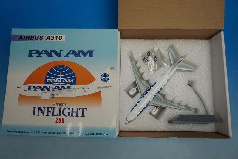 1:200 A310-200 PANAM N805PA IF3100518 INFLIGHT airplane model