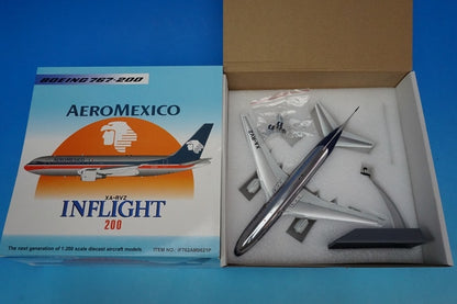 1:200 B767-200 AeroMexico XA-RVZ IF762AM0621P INFLIGHT airplane model