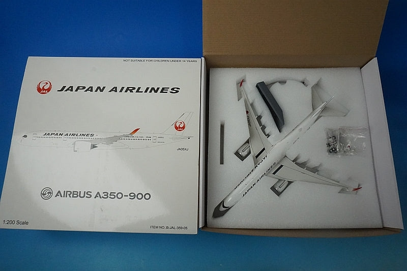 1:200 A350-900 JAL New Tsurumaru Livery Shuri Castle Reconstruction Support JA05XJ B-JAL-359-05 B-Models airplane model