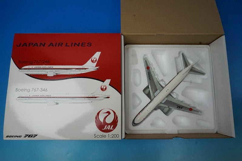 1:200 B767-300 JAL Old Tsurumaru Paint EXPO'90 Osaka JA8266 XX2725P JC Wings airplane model