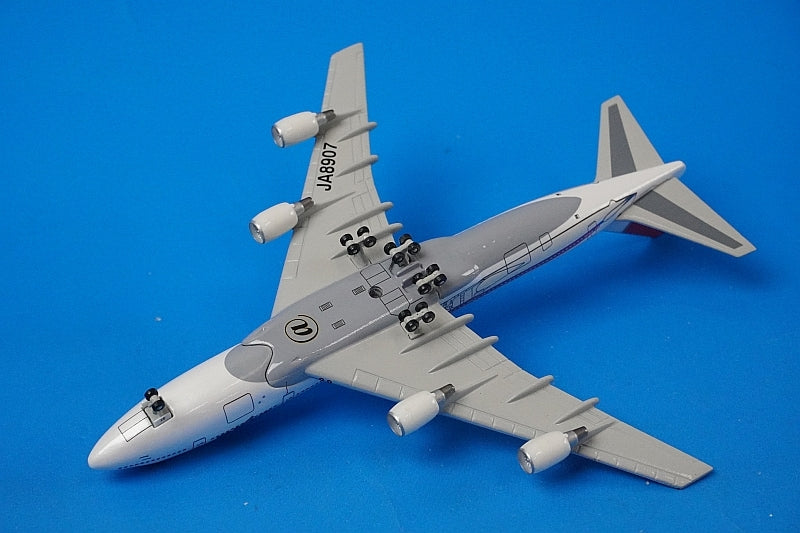 1:500 B747-446D JAL 50th Anniversary of International Flights JA8907 NET Models airplane model