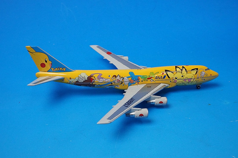 1:500 B747-400 ANA Pokemon Pikachu Jumbo JA8957A NH50050 ANA