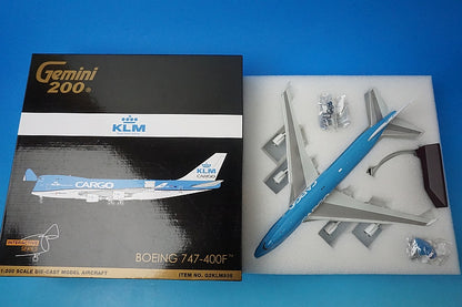 1:200 B747-400ERF KLM Royal Dutch Airlines PH-CKC open/close selectable G2KLM935 Gemini