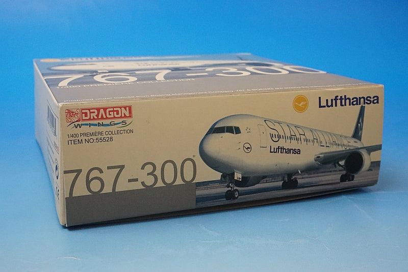 1:400 B767-300 Lufthansa Star Alliance OE-LAY 55528 Dragon airplane model