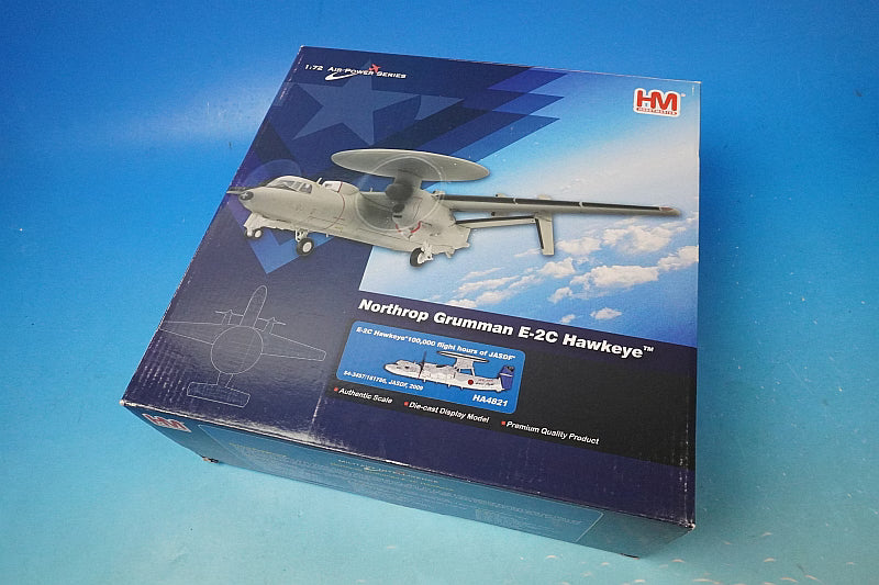 1:72 E-2C Hawkeye JASDF 100,000 hours accident-free achievement commemorative painting HA4821 Hobby Master airplane model