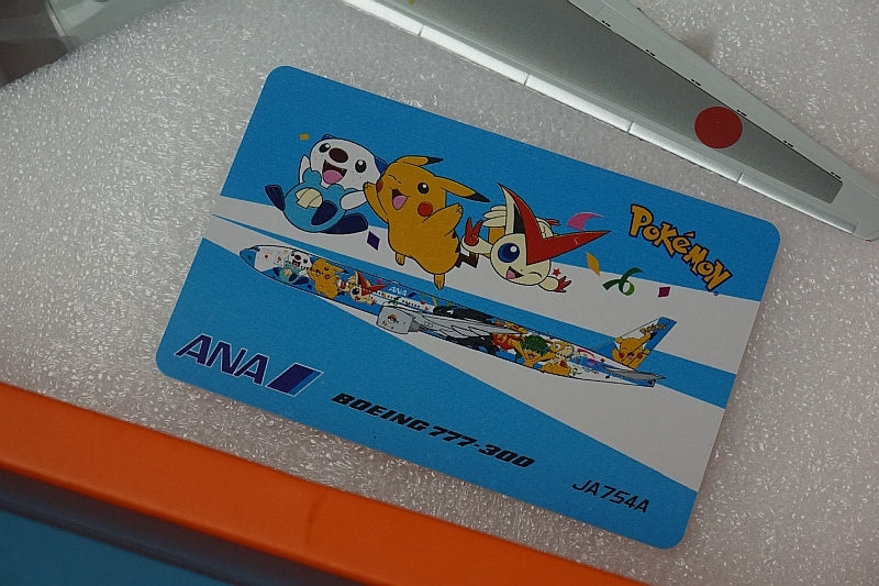 1:200 B777-300 ANA Pokemon Peace Jet JA754A EW2773001 JC Wings airplane model