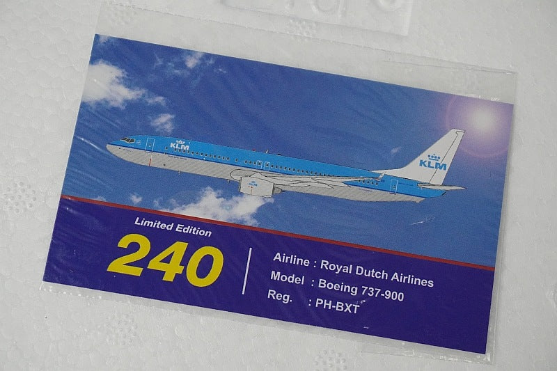 1:200 B737-900 KLM Netherlands PH-BXT IF739001 INFLIGHT airplane model