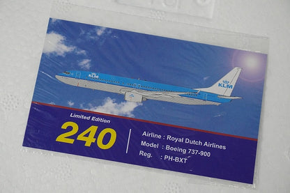 1:200 B737-900 KLM Netherlands PH-BXT IF739001 INFLIGHT airplane model