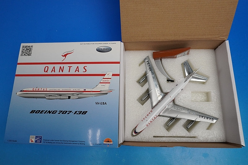 1:200 B707-138B Qantas VH-EBA IF70710817 INFLIGHT airplane model