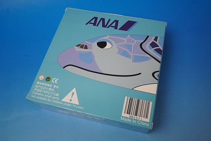 1:400 Boeing A380-800 ANA FLYING HONU ANA Blue JA381A WB4031 Aviation airplane model