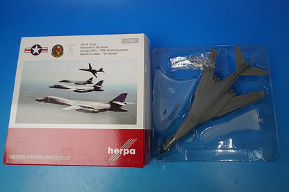 1:200 B-1B US Air Force 116th Operational Group 128th Bombardment Squadron Robbins Air Base 558181 Herpa airplane model