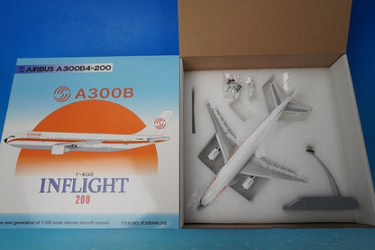 1:200 A300B4-200 Airbus House Color F-WUAB IF30B4WUAB INFLIGHT airplane model