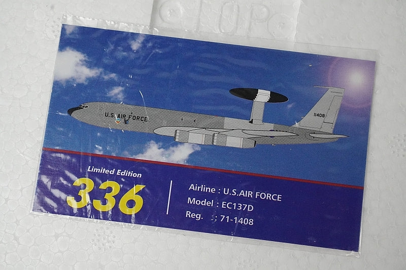 1:200 EC-137D United States Air Force USN #71-1408 AV2AWACS001P Aviation