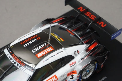 1:43 EBBRO 45625 Nissan CRAFTSPORTS MOTUL GT-R Super GT GT500 2018 #3