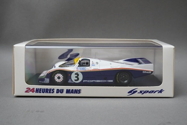 1:43 SPARK 43LM83 Porsche 956 #3 Winner LM 1983 V.Schuppan/H.Haywood/A.Holbert model car