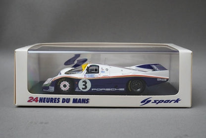 1:43 SPARK 43LM83 Porsche 956 #3 Winner LM 1983 V.Schuppan/H.Haywood/A.Holbert model car