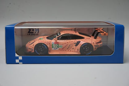 1:43 SPARK S7033 Porsche 911 RSR #92 Winner LMGTE Pro class 24h Le Mans 2018