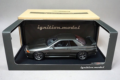 1:18 ignition model IG2167 Nissan Skyline GT-R NISMO (BNR32) Gun Gray Metallic Normal Wheel