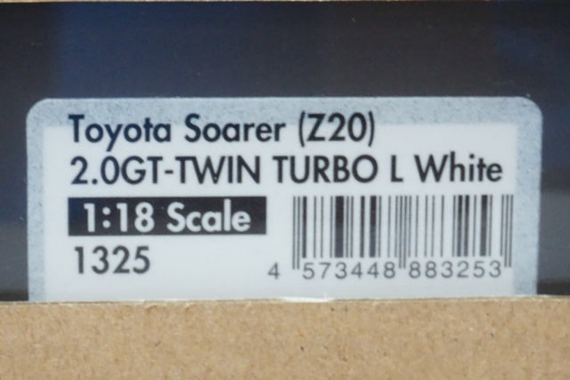 1:18 ignition model IG1325 Toyota Soarer (Z20) 2.0GT-TWIN Turbo L White BB-Wheel