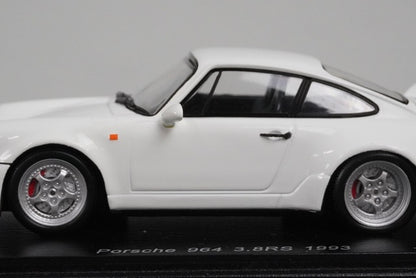 1:43 SPARK SDC015 Porsche 964 3.8RS 1993 White model car