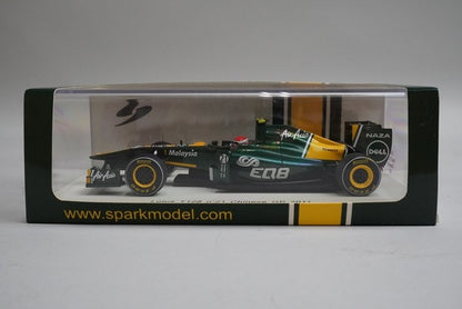 1:43 SPARK S3021 Lotus T128 Chinese GP 2011#21 J.Trulli model cars