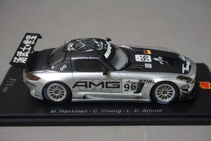 1:43 SPARK SA016 Mercedes-Benz SLS GT3 #96 ILMC Zhuhai 2011 M.Hakkinen