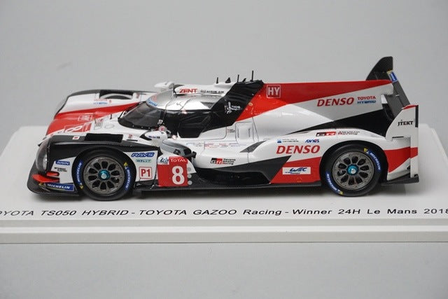 1:43 SPARK 43LM18 Toyota TS050 Hybrid TOYOTA GAZOO Racing Le Mans Winner 2018 #8