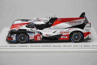 1:43 SPARK 43LM18 Toyota TS050 Hybrid TOYOTA GAZOO Racing Le Mans Winner 2018 #8