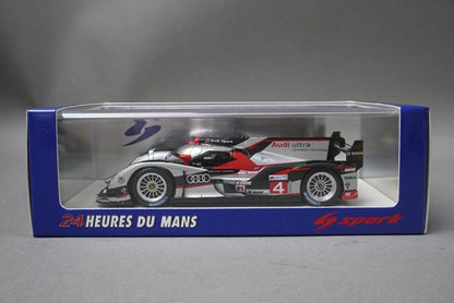 1:43 SPARK S3703 Audi R18 Ultra Sport North American Le Mans 3rd 2012 #4 model car