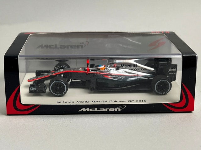 1:43 Spark S4615 McLaren Honda MP4-30 Chinese GP 2015 #14 F. Alonso model car
