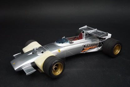 1:18 EXOTO GPC97068 Ferrari 1970 Ferrari 312B Pure Line Aluminum Finish