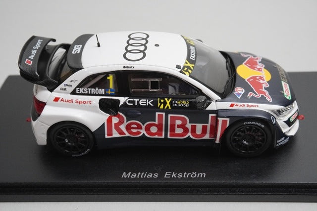 1:43 SPARK S5860 Audi S1 EKS RX #1 winner World RX of Hockenheim 2017 model car