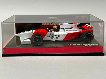 1:43 MINICHAMPS 530954317 McLaren MP4/10 Mercedes #7 M. Brundle model car